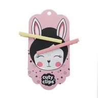 Zabawy w naśladowanie dorosłych - Spinki do włosów Snails Cuty Clips-Moon Rabbit 20 - miniaturka - grafika 1