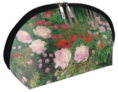 Kosmetyczki, organizery i kuferki - Kosmetyczka Kwitnące kwiaty na ogrodzeniu ogrodu Koloman Moser - miniaturka - grafika 1