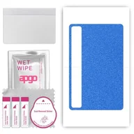 Akcesoria do tabletów i e-booków - folia naklejka skórka strukturalna na TYŁ do TCL TAB 8 LE - Niebieski Pastel Matowy Chropowaty Baranek - apgo SKINS - miniaturka - grafika 1