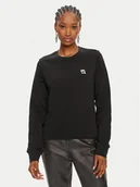 Bluzy damskie - KARL LAGERFELD Bluza Ikonik 2.0 245W1810 Czarny Regular Fit - miniaturka - grafika 1