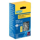 Narzędzia warsztatowe - Nity aluminiowe RAPID 5001432 4 x 8 mm (500 sztuk) - miniaturka - grafika 1