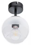 Lampy ścienne - Lemir Pinox kinkiet 1 pł. / czarny matowy O3080 K1 CZA O3080 K1 CZA - miniaturka - grafika 1