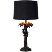 Lampy stojące - Lucide EXTRAVAGANZA COCONUT Czarny śr. 30,5cm. E27 Lampka stołowa 10505/81/30 10505/81/30 - miniaturka - grafika 1