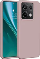 Etui i futerały do telefonów - Etteri Nakładka Etteri Silicone Case do Xiaomi Redmi Note 13 Pro 5G jasnoróżowa - miniaturka - grafika 1