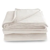 Koce - Kremowy koc z mikrowłókna DecoKing Mic, 220x240 cm - miniaturka - grafika 1