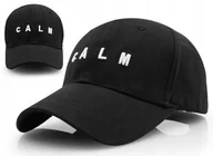 Czapki i chusty sportowe męskie - Czapka z daszkiem Bejsbolówka CALM 100% Bawełna - miniaturka - grafika 1