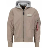 Odzież taktyczna i umundurowanie - Kurtka Alpha Industries MA-1 TT Hood 196108 679 - Vintage Sand - miniaturka - grafika 1