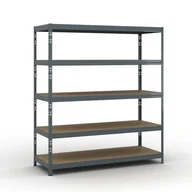 Regały biurowe - B2B Partner Regał półkowy 1800 x 1600 x 600 mm, nośność 350 kg 540021 - miniaturka - grafika 1