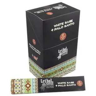 Hari Darshan Incense Indian Kadzidełka White Sage + Palo Santo Naturalne Premium 15g 45FF-764C6_20200711115608 - Kadzidła i dodatki - miniaturka - grafika 1