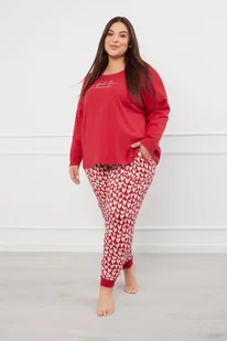 Evora piżama damska długi rękaw, długie spodnie - Italian Fashion - Piżamy damskie - miniaturka - grafika 1