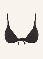 Stroje kąpielowe - Calvin Klein Góra Od Bikini Trójkątnego schwarz - miniaturka - grafika 1