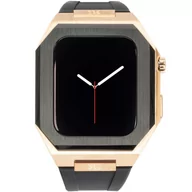 Akcesoria do smartwatchy - Ralph Giallo Etui Apple Watch 44 mm Orco złoto-czarne - miniaturka - grafika 1