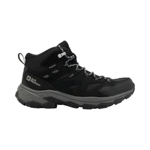 Męskie buty na wędrówki Jack Wolfskin VOJO TOUR TEXAPORE MID M Phantom - 42,5 - Buty trekkingowe męskie - miniaturka - grafika 1