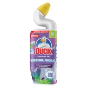 Środki do WC - Żel do czyszczenia toalet Duck Cleaning Gel Virtual Violet 750 ml - miniaturka - grafika 1