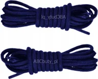 Akcesoria obuwnicze - GRANATOWE Okrągłe Sznurówki do Adidasów Trekkingowych hq Sznurowadła 75 cm - miniaturka - grafika 1