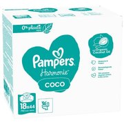 Pampers Harmonie Coco Chusteczki nawilżane, 18x44szt.