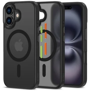 Etui TECH-PROTECT MagMat XT MagSafe do Apple iPhone 16 Czarny Mat - Etui i futerały do telefonów - miniaturka - grafika 1