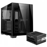 Obudowy komputerowe - Lian-Li O11 Dynamic Mini Czarna + SP750 750W O11D MINI750-X - miniaturka - grafika 1