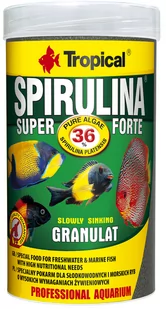 Tropical Super Spirulina Forte Granulat 250ml 60534 - Pokarm dla ryb - miniaturka - grafika 1