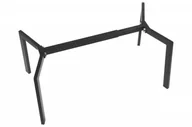 Inne meble biurowe - Stelaż metalowy do stolika NY-L01 z regulacją długości belki 79,5-109,5x szer. 50x wys. 42 cm, kolor czarny - miniaturka - grafika 1