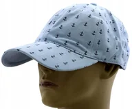 Czapki i chusty sportowe męskie - Czapka z daszkiem męska damska młodzieżowa KOTWICA 55-60cm Niebieska $24 - miniaturka - grafika 1