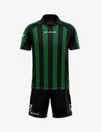 Zestawy męskiej odzieży sportowej - Givova, kit supporter MC, czarny/zielony, M - miniaturka - grafika 1