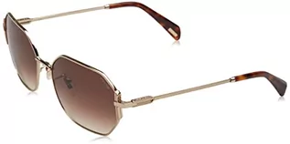 Okulary przeciwsłoneczne - Police Unisex SPLF35 okulary przeciwsłoneczne, złote, 55, złoto, 55 - grafika 1