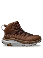 Buty trekkingowe męskie - Hoka Trekkingi Kaha 2 GTX GORE-TEX 1123155 Brązowy - miniaturka - grafika 1