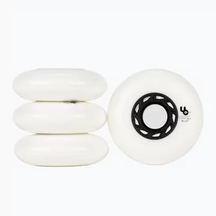 Kółka do rolek Powerslide Team 72 mm/88A 4 szt. white - Akcesoria do skatingu - miniaturka - grafika 1