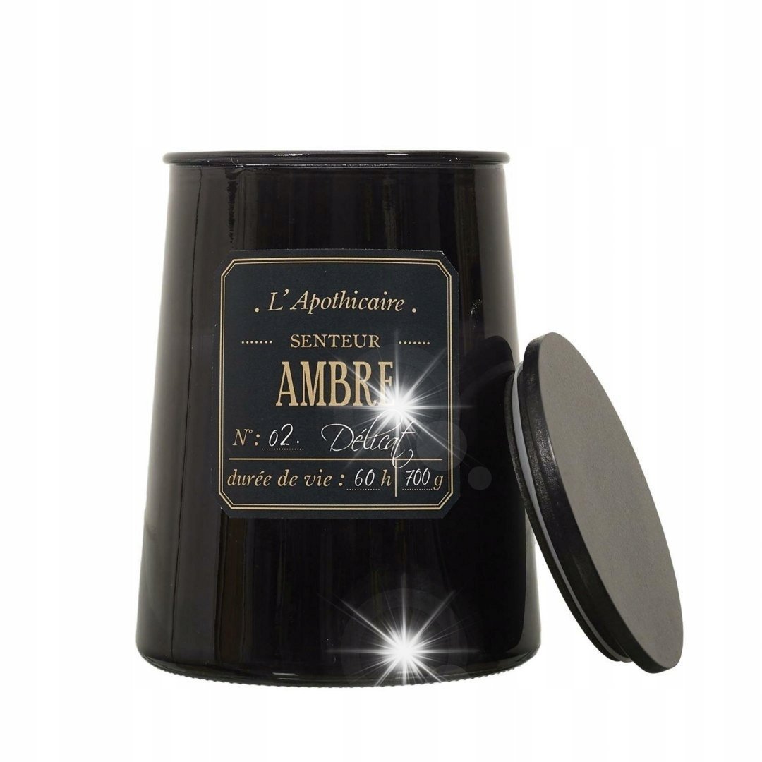Świeca zapachowa w szkle Ambre 700g 40h