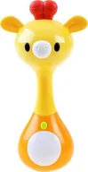 Grzechotki dla dzieci - HOLA Dźwiękowa GRZECHOTKA zwierzątko żyrafa ZA3087 A - miniaturka - grafika 1