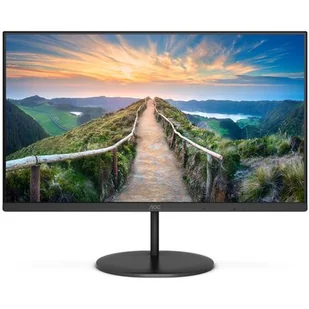 AOC Q24V4EA Czarny - Monitory - miniaturka - grafika 1