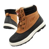 Buty dla dziewczynek - Buty dziecięce młodzieżowe śniegowce Lee Cooper [LCJ-24-01-2966L]-38 - miniaturka - grafika 1
