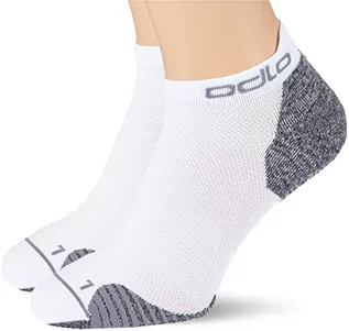 Spodenki damskie - Odlo Socks Low Ceramicool Run 2 Pack szorty mieszane - grafika 1