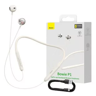 BASEUS Bowie P1 beżowe - Słuchawki - miniaturka - grafika 1