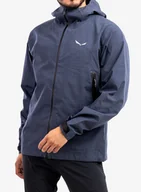 Kurtki męskie - Kurtka w góry Salewa Fanes Wool PTX Jacket - pr. navy mel. - miniaturka - grafika 1