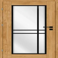 Drzwi wewnętrzne - Drzwi wewnętrzne pokojowe Rimini dąb naturalny 90 lewe Voster 5905996605794 - miniaturka - grafika 1