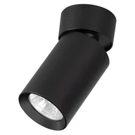 Lampy sufitowe - Reflektor sufitowy spot natynkowy Flex okrągły czarny 1xGU10x10W wym: 9 x 6 x 6 cm metal Alfa - miniaturka - grafika 1