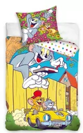 Pościel dla dzieci - Pościel Bawełniana Licencyjna, 140X200, Tom I Jerry, Poa-379, 2-Częściowa - miniaturka - grafika 1