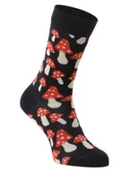 Skarpetki damskie - Happy Socks - skarpety z drobnej dzianiny, niebieski|wielokolorowy - miniaturka - grafika 1