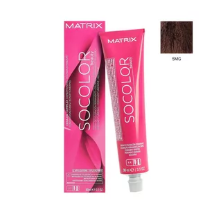 Matrix SOCOLOR Beauty Farba do włosów 5MG Jasny brąz złota Mokka 90 ml - Farby do włosów i szampony koloryzujące - miniaturka - grafika 1