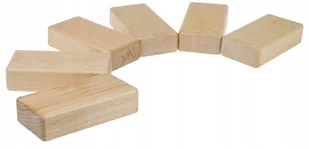 KLOCKI DREWNIANE zestaw 6szt - Klocki - miniaturka - grafika 1