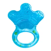 Gryzaki dla dzieci - Canpol Babies, gryzak wodny z grzechotką, łapka, niebieski, od 3 miesiąca, 1 sztuka - miniaturka - grafika 1