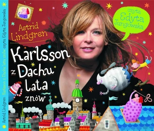 Jung-off-ska Karlsson z Dachu lata znów (audiobook CD) - Astrid Lindgren