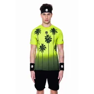 Tenis ziemny - Koszulka tenisowa męska z krótkim rękawem Hydrogen Palm tech tee - miniaturka - grafika 1