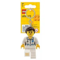 Breloczki dla dzieci - LEGO Classic, Brelok Do Kluczy Z Latarką Pielęgniarka, Ke186 - miniaturka - grafika 1