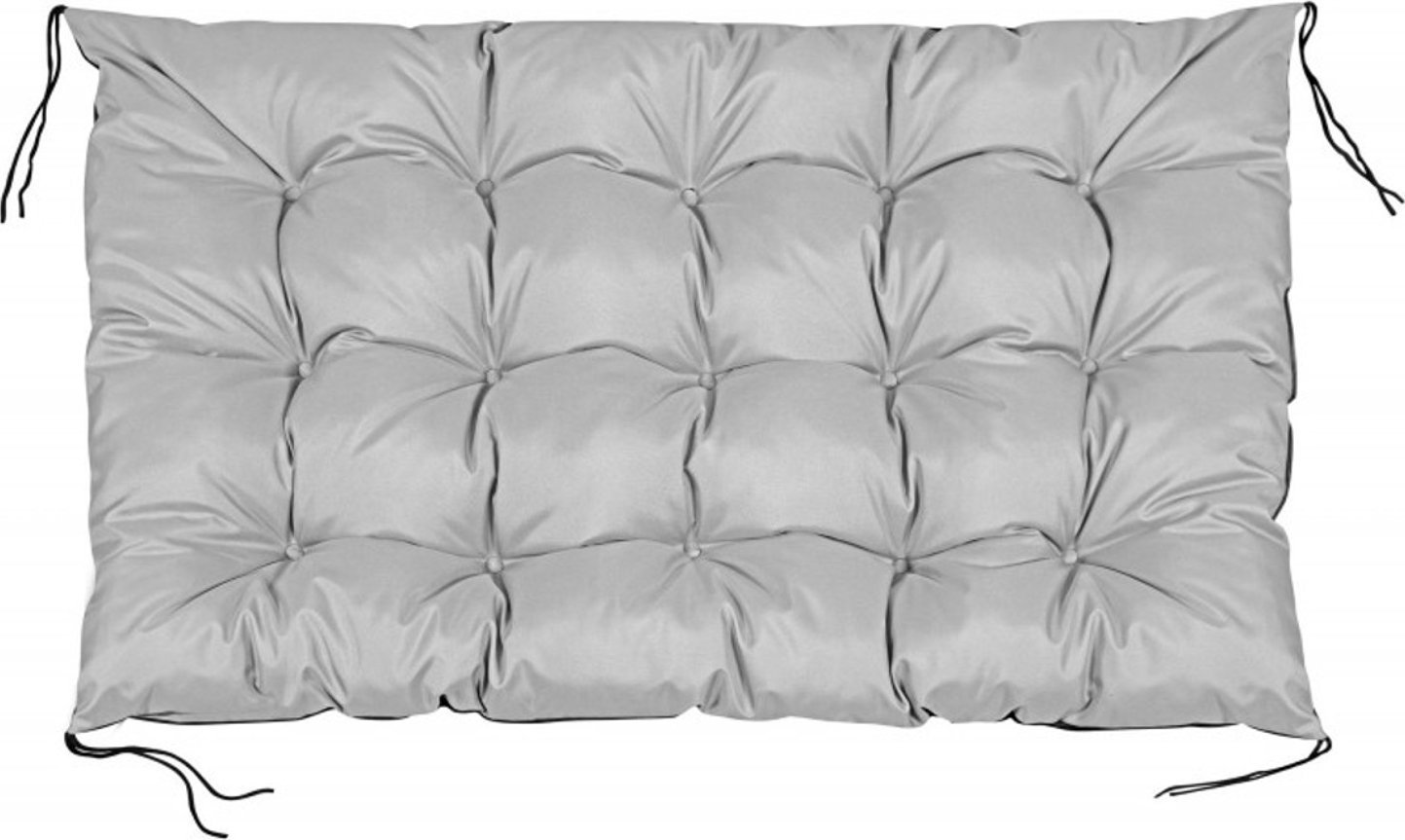 vidaXL PODUSZKA OGRODOWA NA PALETY 120X80 CM JASNOSZARA
