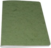Zeszyty szkolne - Clairefontaine"Age Bag" Grøn Notesbog A5, 96 sider/48 ark, 90gram hvidt papir, linieret, karton omslag - miniaturka - grafika 1