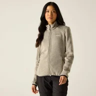 Bluzy sportowe damskie - Regatta Polar damski rozsuwany Newhill Beżowy, Rozmiar: 40 - miniaturka - grafika 1