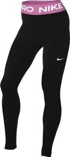 Spodnie rowerowe - Nike Damskie legginsy Full Length W Np 365 Tight, Black/Playful Pink/White, CZ9779-016, XS - grafika 1
